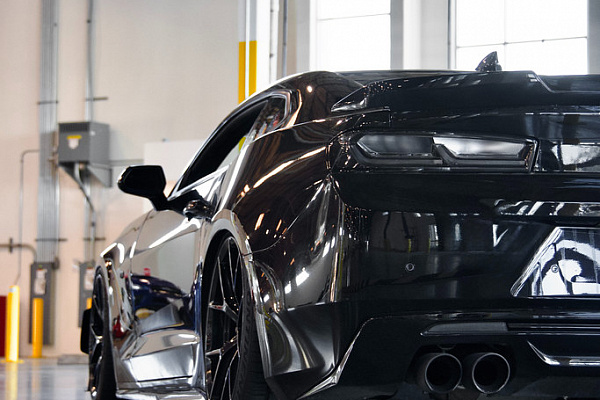 Фото дисков MRR FS06 Черный глянец на Chevrolet Camaro VI