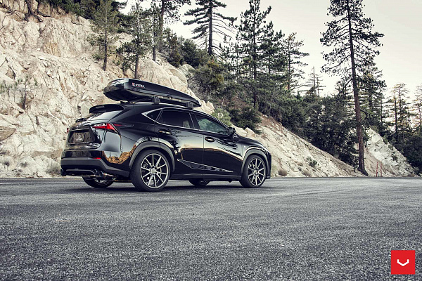 Фото дисков Vossen VFS-1 Сатиновый графит на Lexus NX I