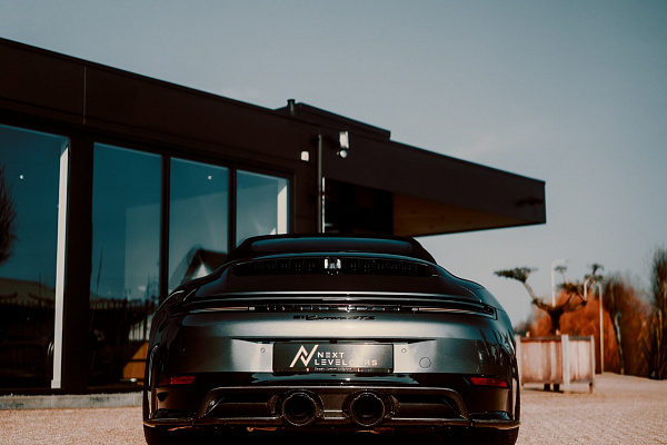Фото дисков Brixton Forged CM6-RS Черный сатин на Porsche 911 VIII