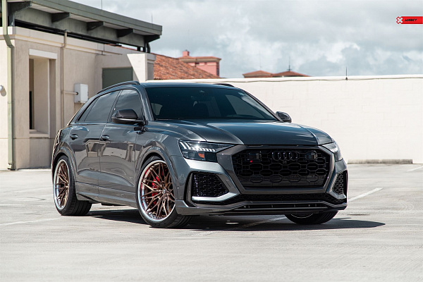 Фото дисков Anrky S3-X1 Сатиновая бронза на Audi Q8