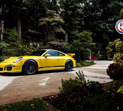 Фото дисков HRE 300 на Porsche 911 VII