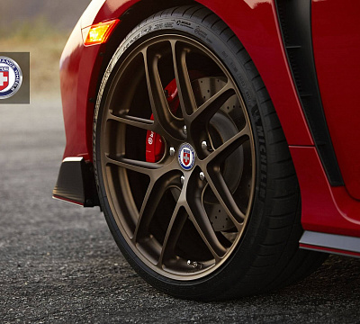 Фото дисков HRE R101 Lightweight на Honda Civic Type R FK8
