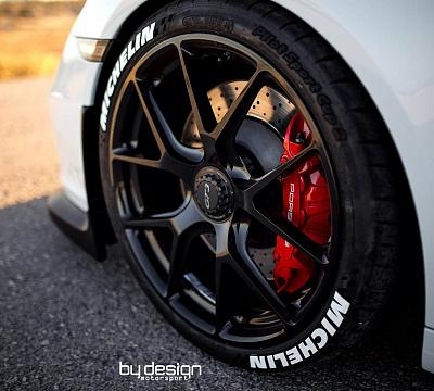 Фото дисков HRE P101 на Porsche 911 VII