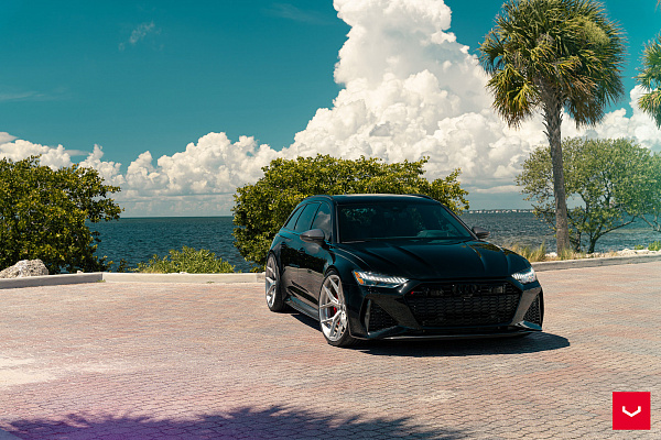 Фото дисков Vossen HF-5 Глянцевый лак на Audi A/RS 6 (C8)