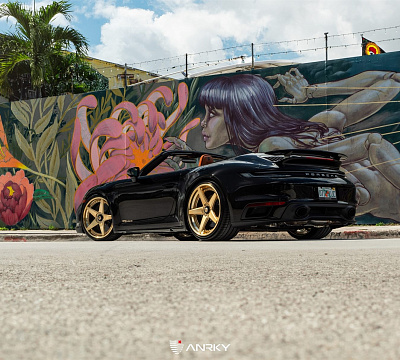 Фото дисков Anrky RS5.3 на Porsche 911 VIII