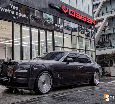 Фото дисков NOVITEC SP3 на Rolls-Royce Phantom