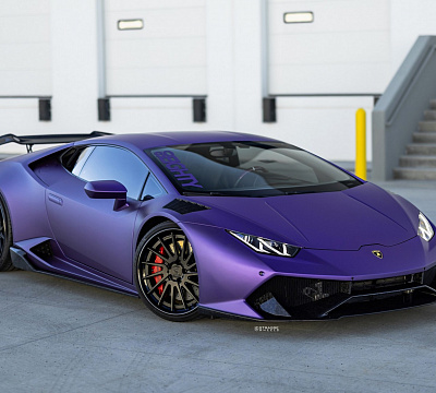 Фото дисков Strasse Wheels SV15T Deep Concave FS на Lamborghini Huracan