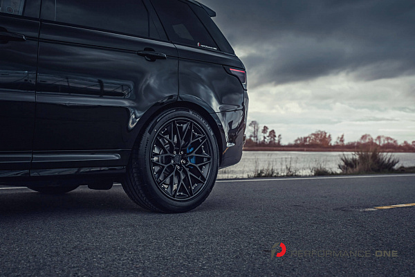 Фото дисков HRE S200 Черный сатин на Range Rover Sport II
