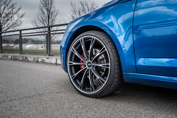 Фото дисков ABT Sport ER-C Алмазная проточка на Skoda Octavia III