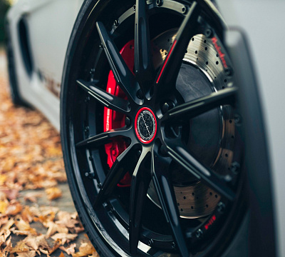 Фото дисков Brixton Forged R11-R на Porsche Cayman II