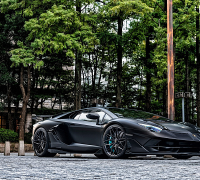Фото дисков Anrky S1-X1 на Lamborghini Aventador