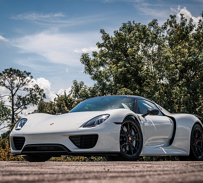 Фото дисков Vossen RS74 на Porsche 918 Spyder