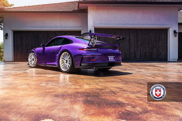 Фото дисков HRE P103 Глянцевый лак на Porsche 911 VII