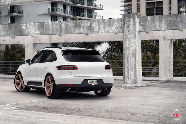 Фото дисков Vossen CG-210 Другой цвет на Porsche Macan I
