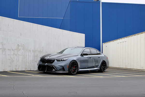 Фото дисков Brixton Forged FDE01 Черный сатин на BMW 5/M5 (G60/G90)