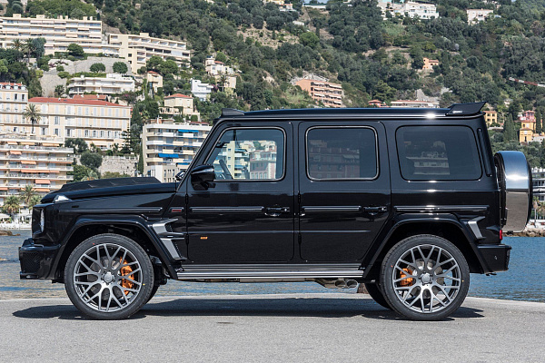Фото дисков BRABUS Monoblock Y (Platinum Edition) Сатиновый графит на Mercedes-Benz G-Class III