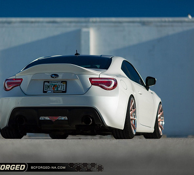 Фото дисков BC Forged HCS04 на Subaru BRZ I