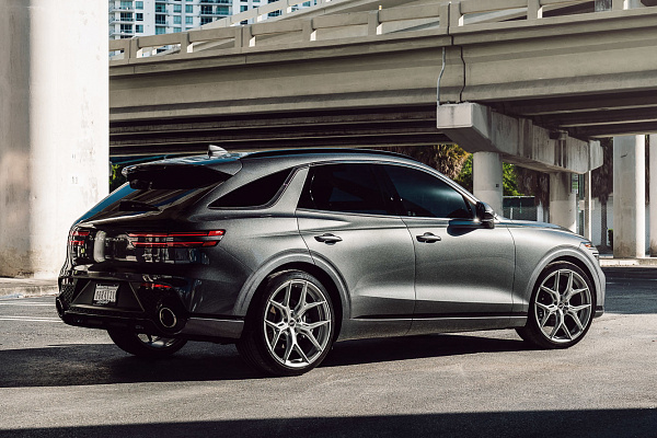 Фото дисков Vossen HF-5 Серебро на Genesis GV70
