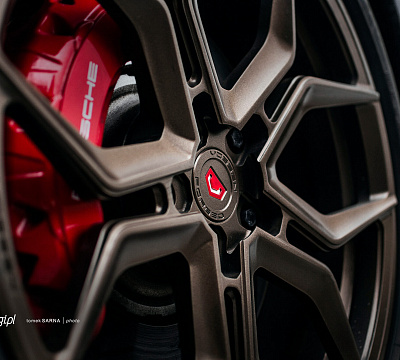 Фото дисков Vossen EVO-3 на Porsche Panamera II