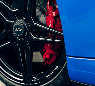 Фото дисков Strasse Wheels SV2 Deep Concave Monoblock на Porsche 911 VII