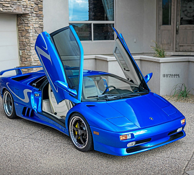 Фото дисков Strasse Wheels S5 Performance на Lamborghini Diablo