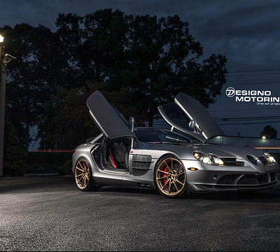 Фото дисков Anrky AN13 на Mercedes-Benz SLR McLaren
