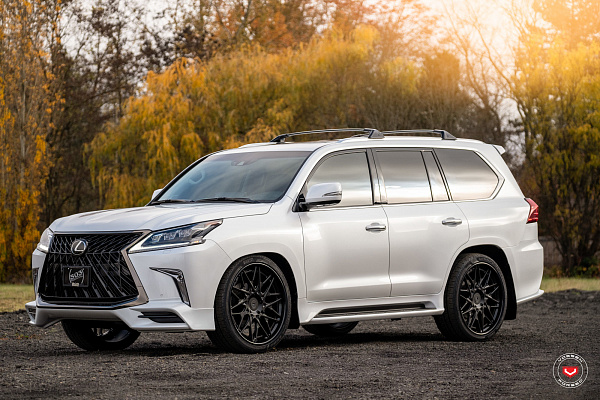 Фото дисков Vossen S17-07 (3-Piece) Черный сатин на Lexus LX III