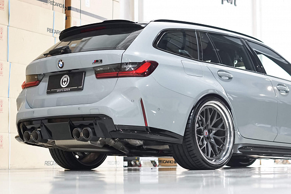 Фото дисков HRE 520 Сатиновый графит на BMW 3/M3 (G2x/G80)