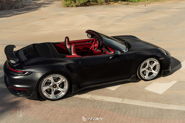 Фото дисков Anrky XR-305 Глянцевый лак на Porsche 911 VIII