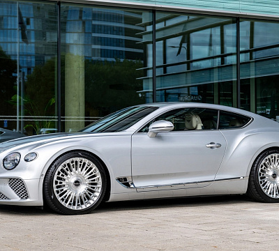 Фото дисков Brixton Forged LX01 на Bentley Continental GT III
