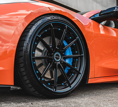 Фото дисков Brixton Forged R11-R на Chevrolet Corvette C8