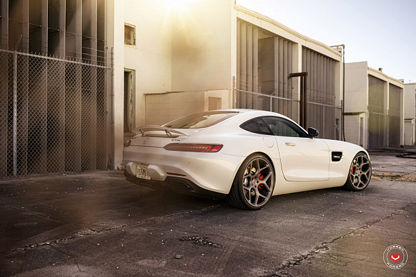 Фото дисков Vossen CG-205 Матовый графит на Mercedes-Benz AMG GT I