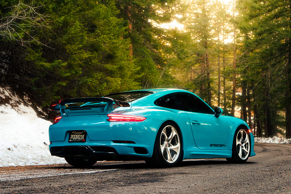 Фото дисков HRE 522M Глянцевый лак на Porsche 911 VII