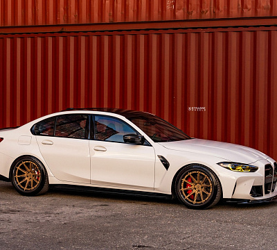 Фото дисков Strasse Wheels SV10-RS Deep Concave FS на BMW 3/M3 (G2x/G80)