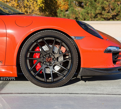 Фото дисков Strasse Wheels SM7T Deep Concave на Porsche 911 VII
