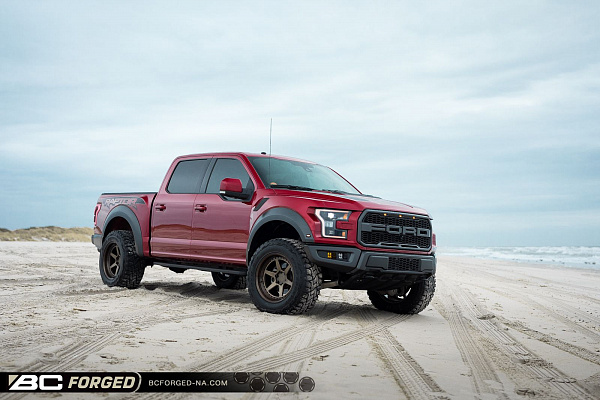 Фото дисков BC Forged LE61 // MLE61 Сатиновая бронза на Ford F-150 XIII
