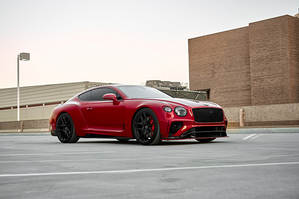 Фото дисков Brixton Forged CM5-R Черный глянец на Bentley Continental GT III