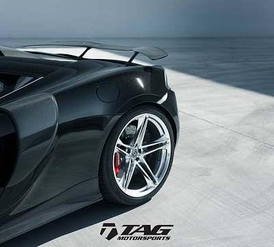 Фото дисков HRE P207 на McLaren 570S