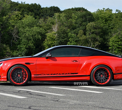 Фото дисков Strasse Wheels SV15T Deep Concave FS на Bentley Continental GT II