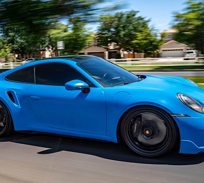 Фото дисков HRE 527 на Porsche 911 VIII