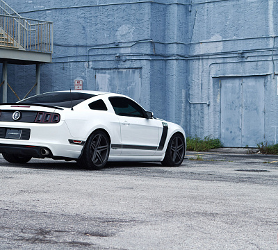 Фото дисков Vossen CV5 на Ford Mustang V
