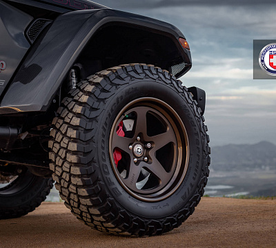 Фото дисков HRE 527 на Jeep Wrangler IV (JL)