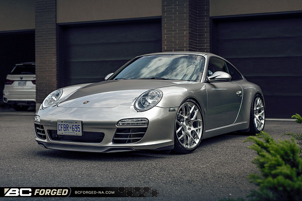 Фото дисков BC Forged KL12 Глянцевый лак на Porsche 911 VI