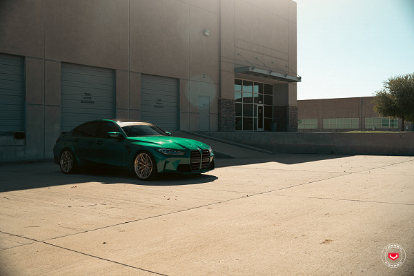 Фото дисков Vossen S21-02 Глянцевая шампань на BMW 3/M3 (G2x/G80)