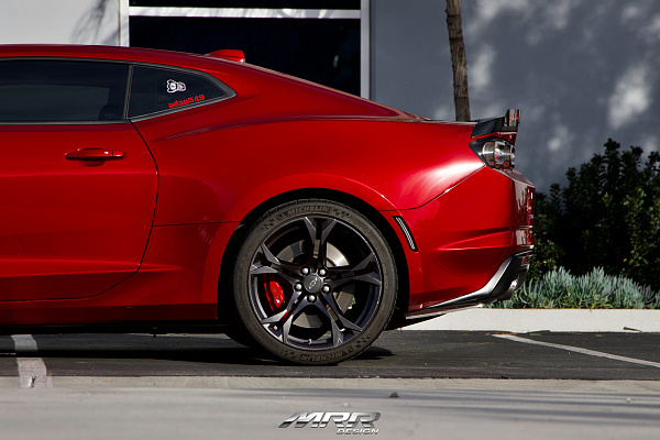 Фото дисков MRR M017 Черный сатин на Chevrolet Camaro VI