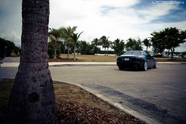 Фото дисков Vossen CV1 Серебро на Maserati Quattroporte V