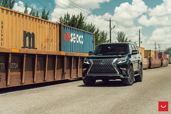 Фото дисков Vossen HF6-3 Алмазная проточка на Lexus GX II