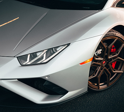 Фото дисков Vossen EVO-3R на Lamborghini Huracan