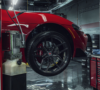 Фото дисков Vossen EVO-4R на Toyota Supra A90