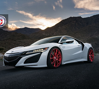 Фото дисков HRE P204 на Acura NSX II